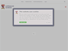 Tablet Screenshot of lathallan.org.uk